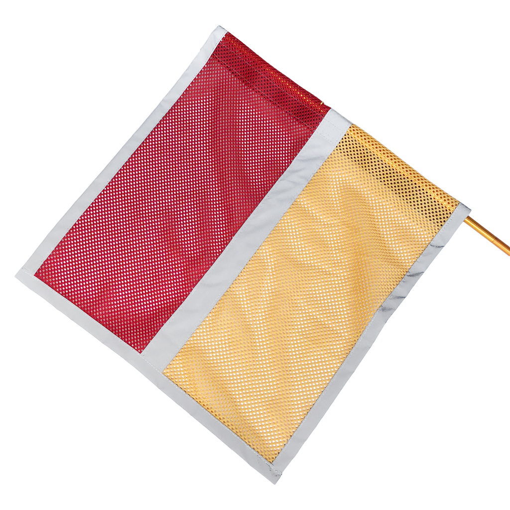 Safety Flag Pole for Bike Trailer Bicycle Motorcycle Truck ATV's Golf Cart Kayaking Boating - High Visibility Orange Red