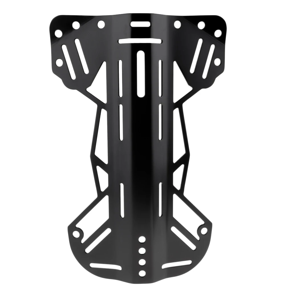 Ultralight Aluminum Technical Scuba Diving BCD Harness Backplate Back Plate