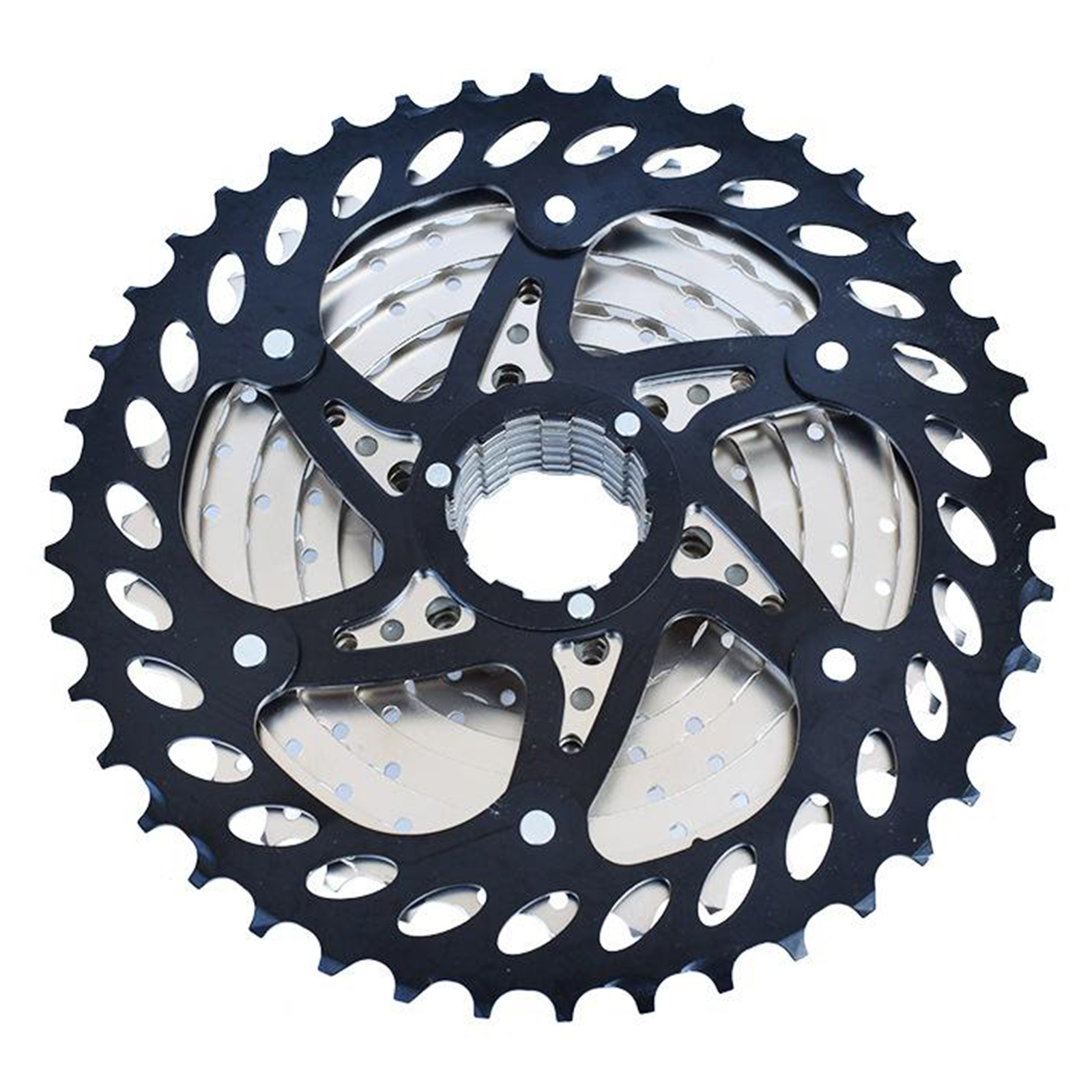 Bike Cassette Freewheel 8 9 10 Speeds 11-25T/46T Teeth Steel Solid Flywheel Sprocket Bike Replacement Cog Freewheel Replacement