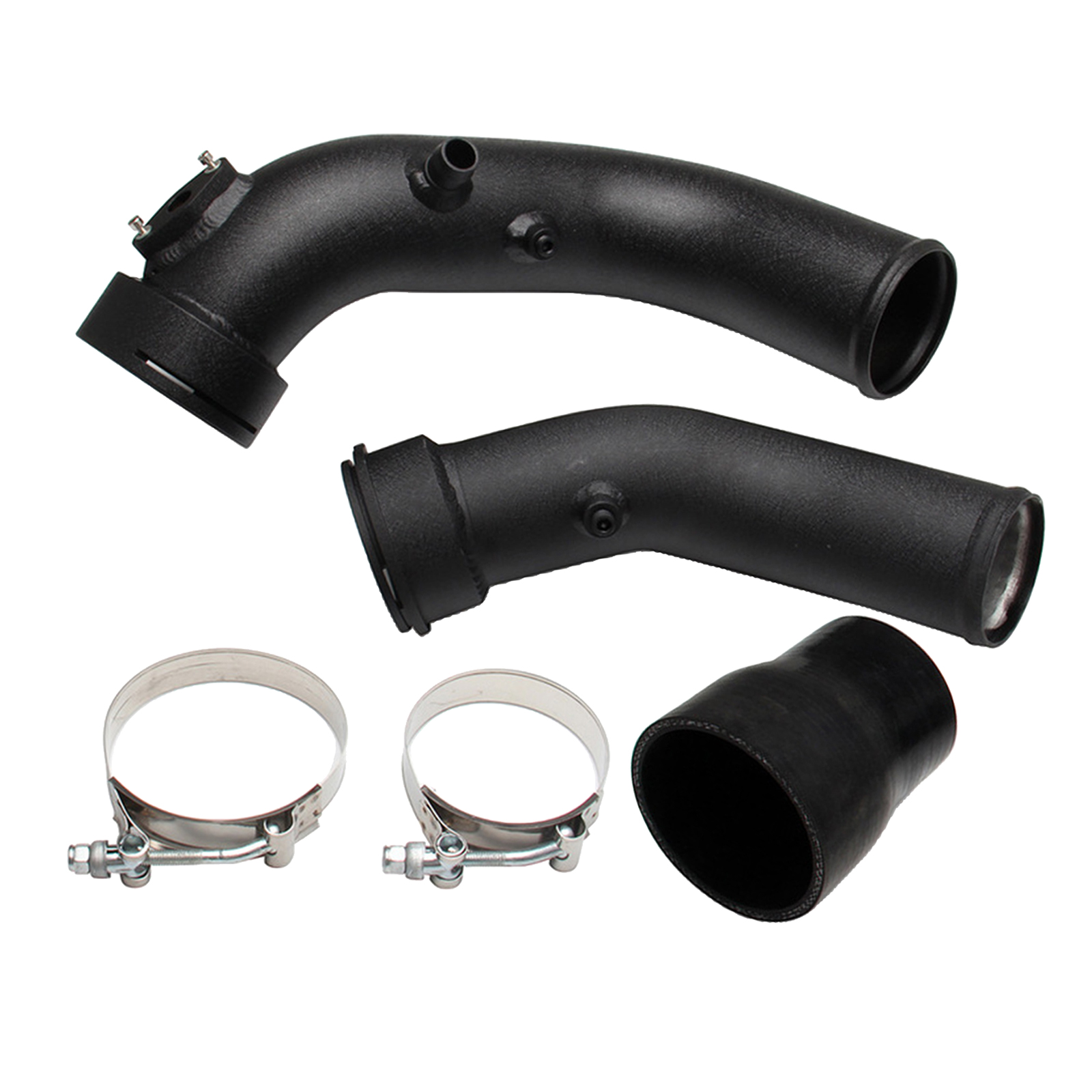 Black Air Intake Charge Pipe Kit Replacement For  F30 335i M235 F32 M135