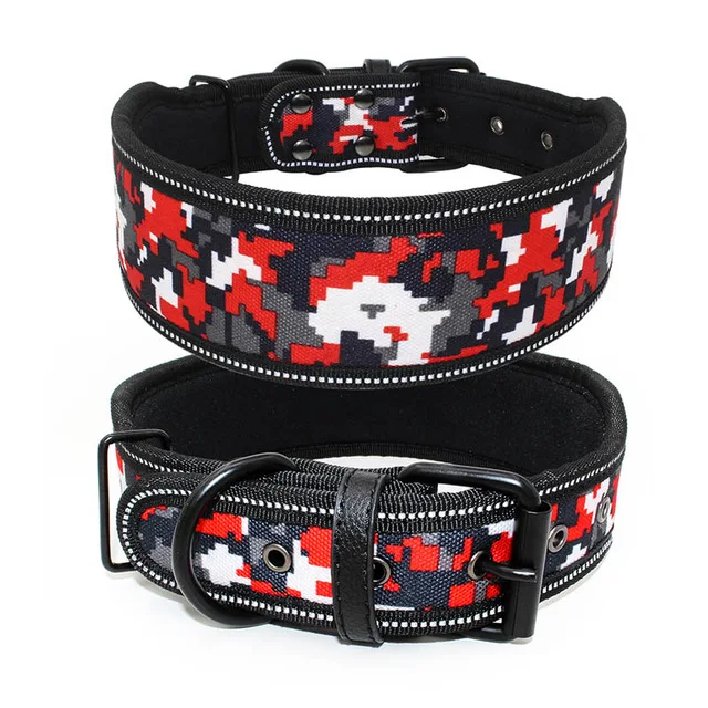 11 Colors Reflective Adjustable Dog Collar Belt Puppy Necklace Dog Neck Strap For Small Big Chihuahua Teddy Bulldog Pet Supplies