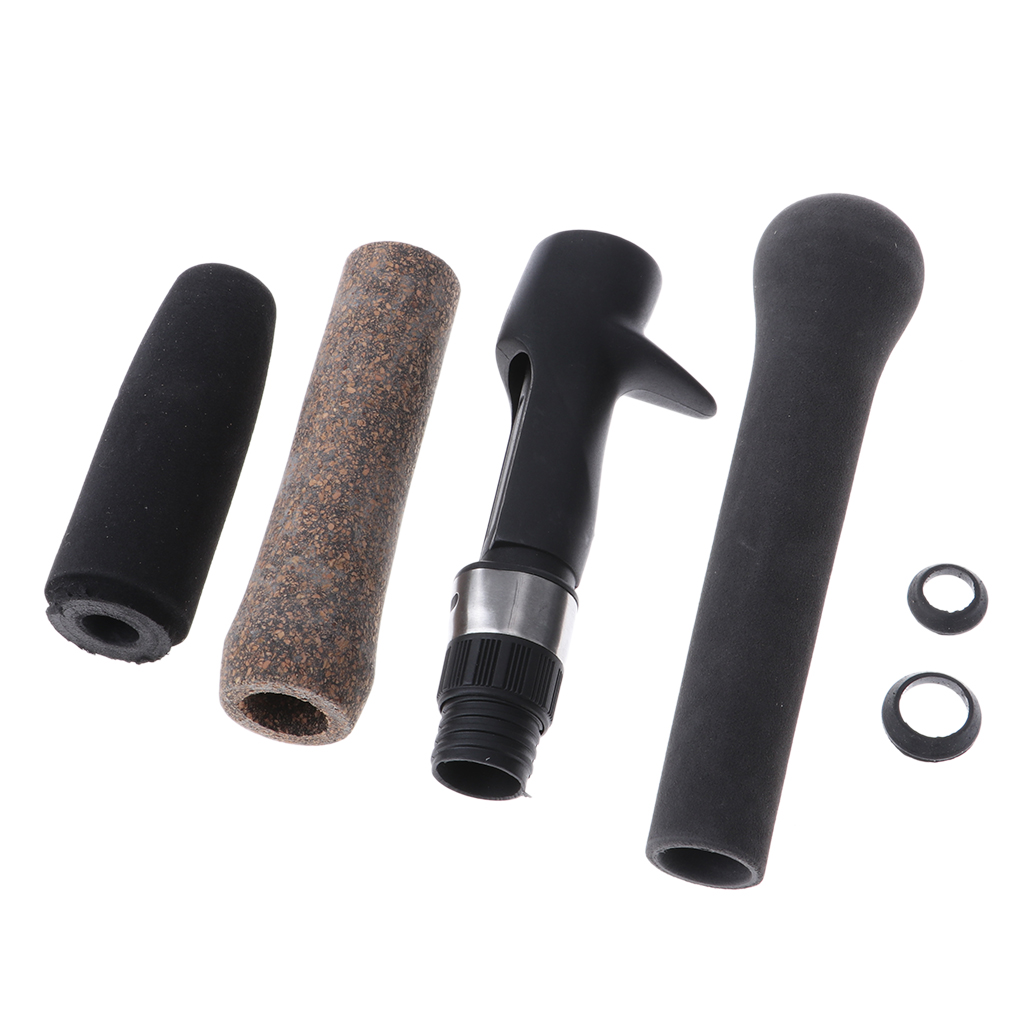Fishing Rod Reel Seat Handle, Casting Rod Handle Kit, Lightweight, Easy to Install