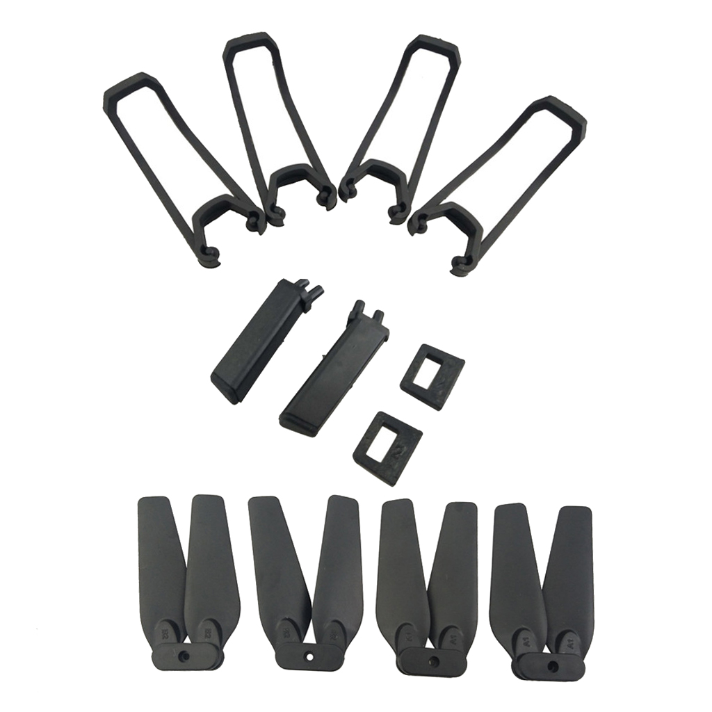 Accessories for E58 S168 JY019 Folding Quadcopter Spare Parts Drone Propeller &Protective Cover &Landing Gear