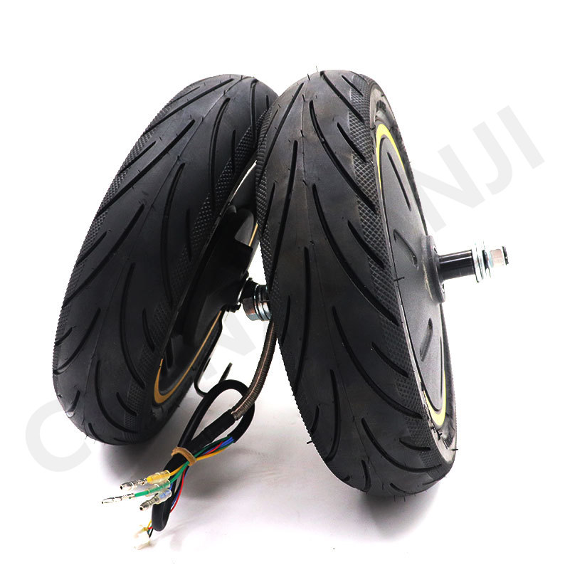 60/70-6,5 Motor Elektro roller 36v 500w Motorrad für Ninebot Max G30 Vorderrad Reifen reparatur teile – Detail 5