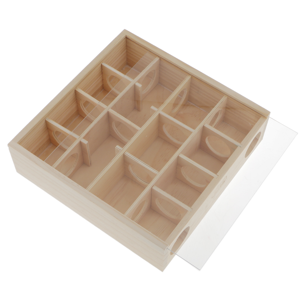 Small Animals Playground Hamster Hut Hideout Maze Tunnel Toy Gerbil Chinchilla