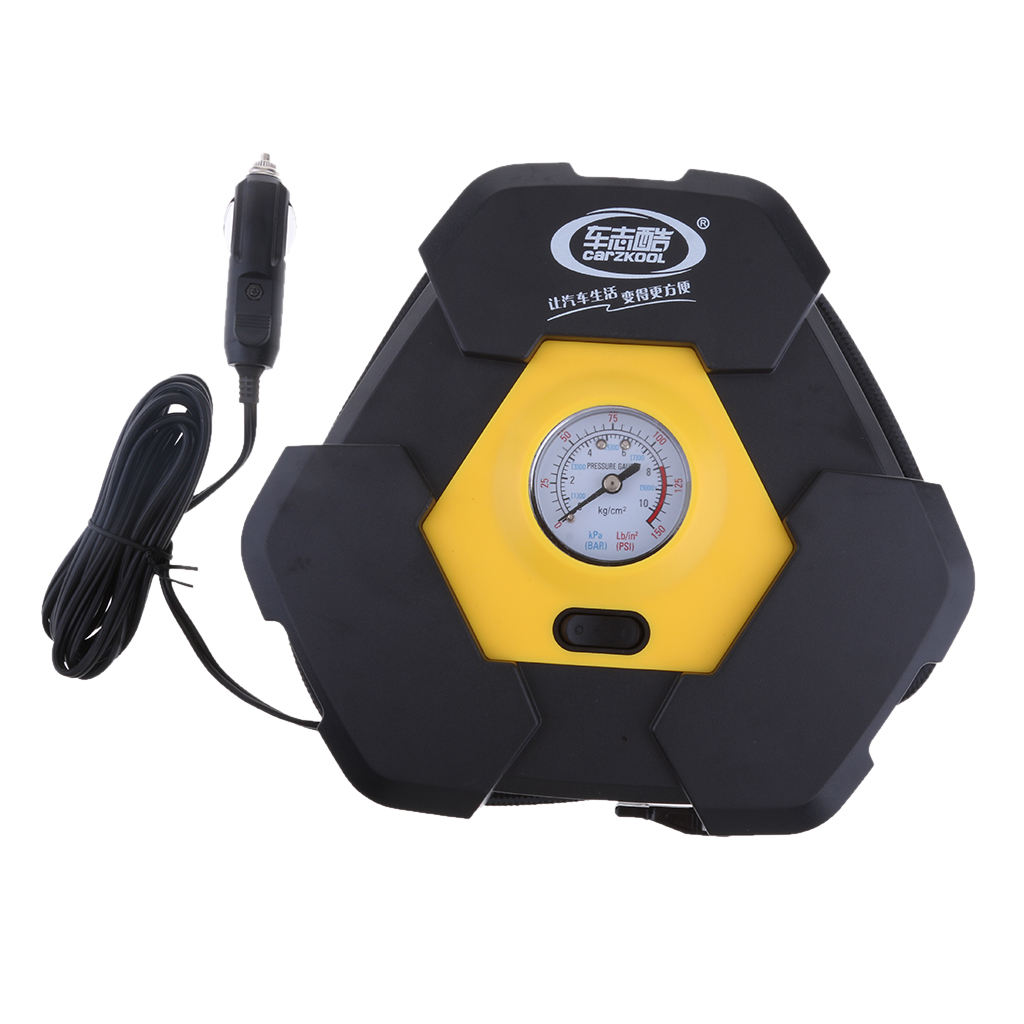 Portable Air Compressor Pump, Auto Digital Tire Inflator, 12V 150 PSI Tire Pump for Car, Truck, Bicycle, and Other Inflatables