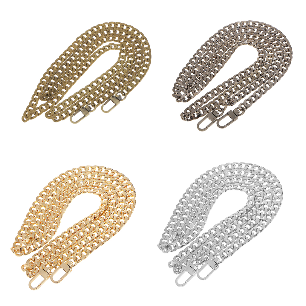 Fashion Metal Bag Chain Clutch Bag Strap Replacement Bag Accessories 47''