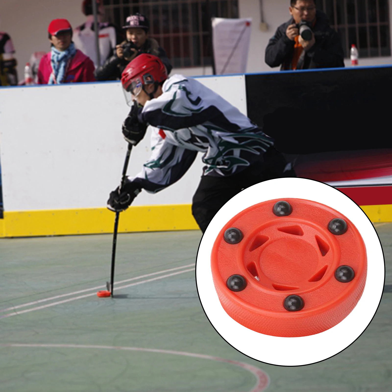 Sport Ice Hockey Pucks, 7.5cm Diameter, for Practicing and Classic Training, Diameter 3