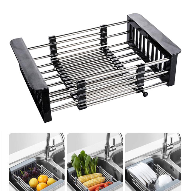 Simplehuman Kitchen Dish Drying Rack Swivel Spout  Drying Rack Dishes  Saving Space - Racks & Holders - Aliexpress