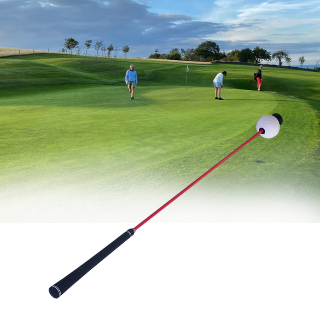 100cm Golf Practice Swing Aid Tool Beginners Auxiliary Training Equipment Swing Exercise Stick Indoor Outdoor Golf Equipment
