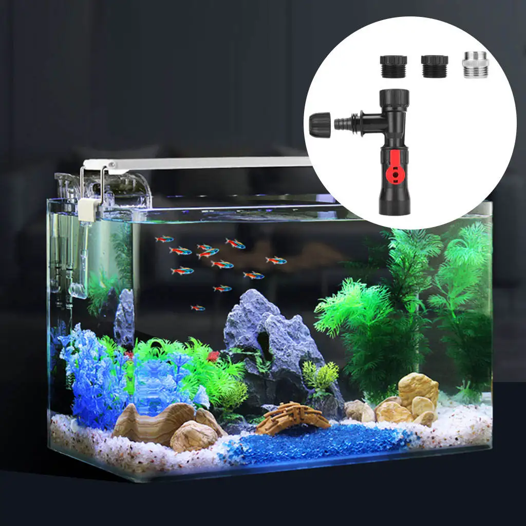 1Pc Fish Tank Plastic Water Changer Change Water Effortlessly Aquarium Cleaning Tool