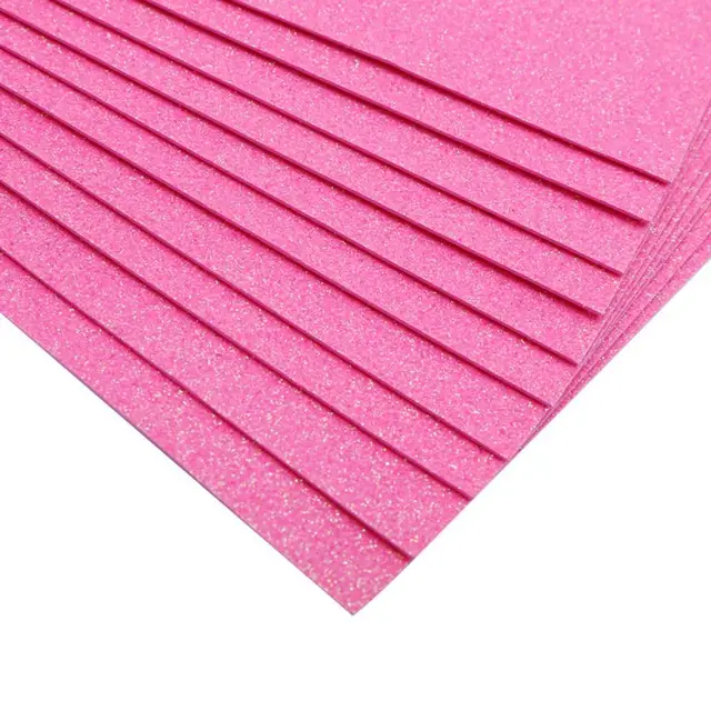 80gsm A4 Colorful Glitter Paper with Glue DIY Cover Handmade Craft