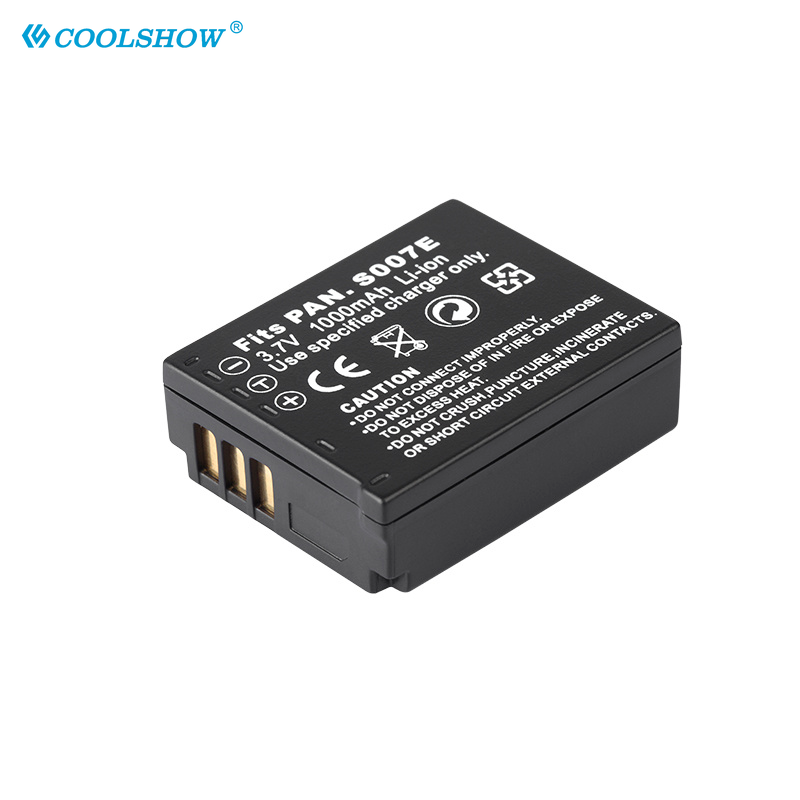 DMC, CGA-S007 CGA S007, TZ1, TZ2, TZ3, TZ4, TZ5, TZ50, TZ15, 1000mAh