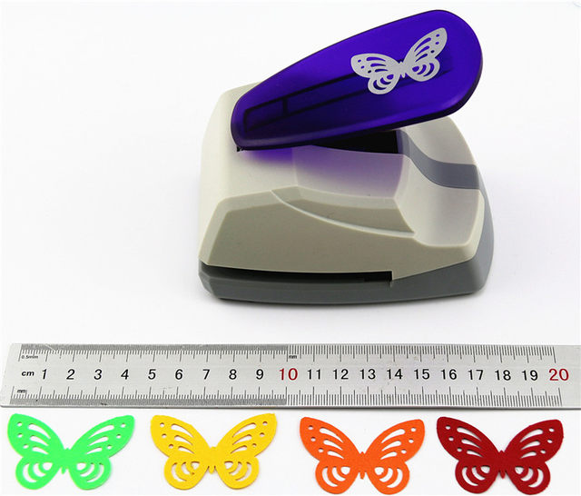 Perforatrice Papillon Vegena - Pour Scrapbooking, Cartes DIY, Forme Papillon 4.4-4.7cm