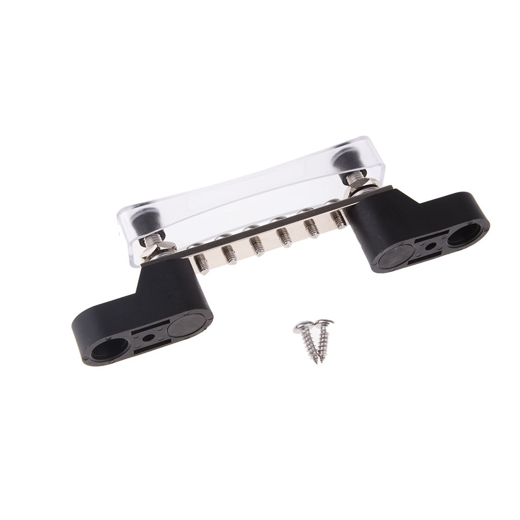 6 Way Bus Bar Electric Terminal Junction Block 12-48v For Truck Boat Car