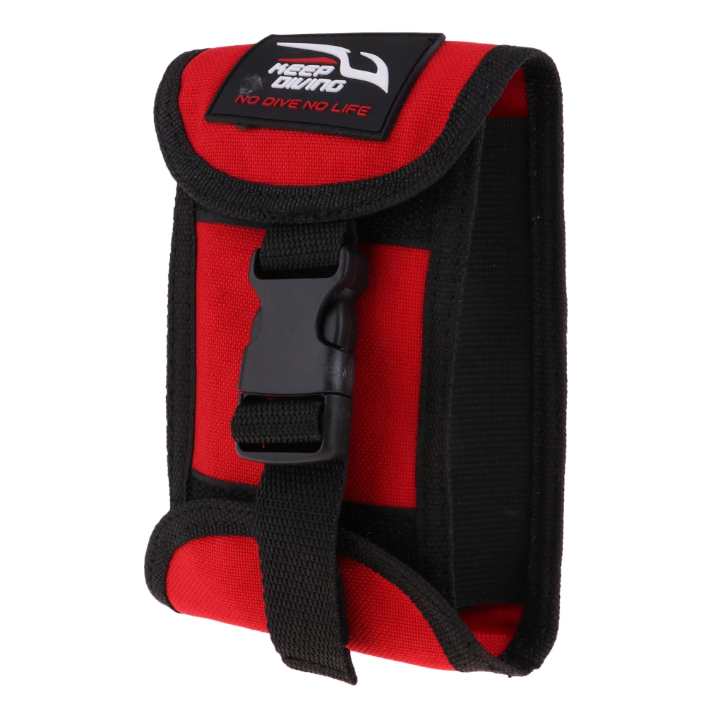 MagiDeal Scuba Diving Weight Belt Pocket & Quick Release Buckle Strap Gear Equipment Accessories Holder Pouch