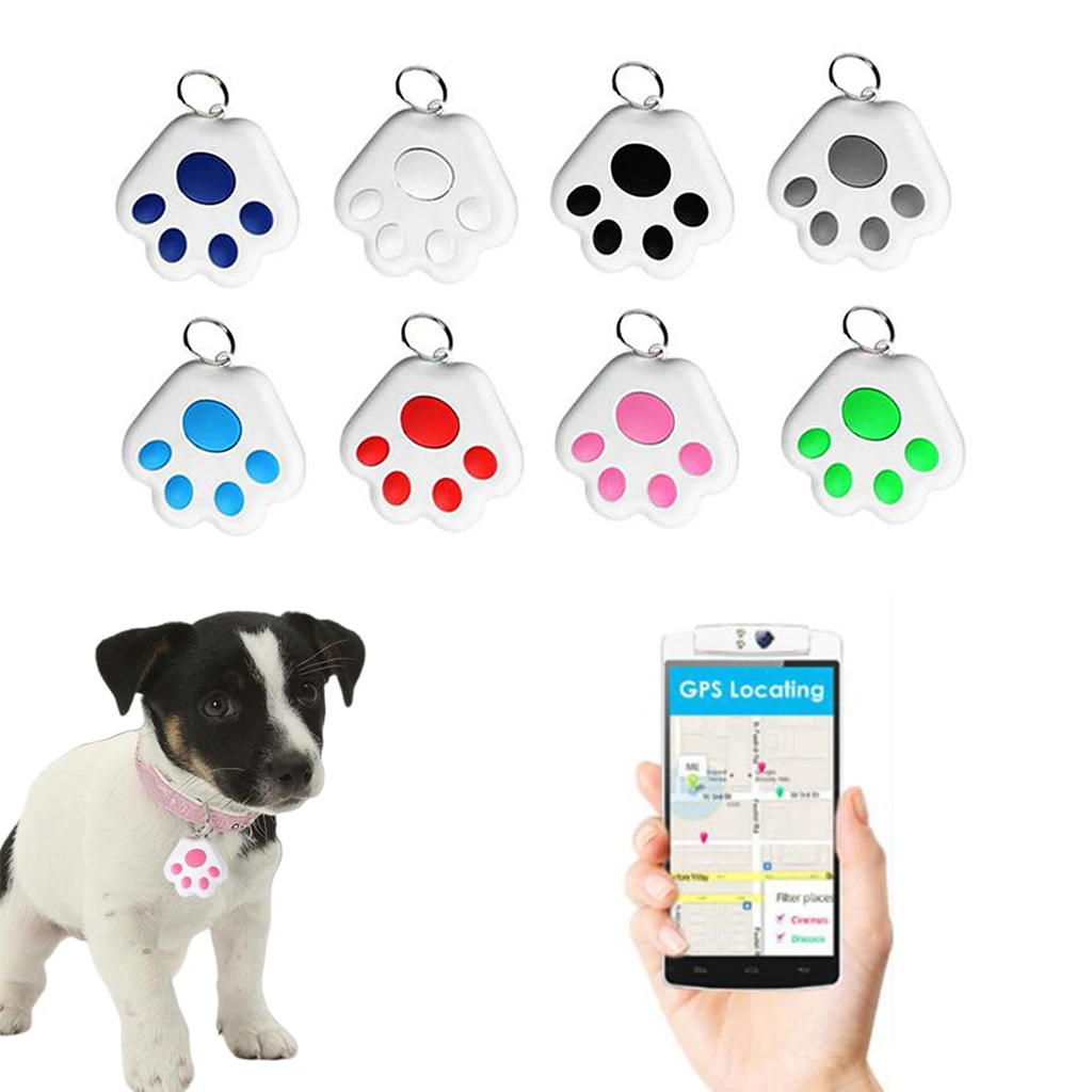 Smart Dog Cat Mini Gps Tracker Device App Anti-lost Bluetooth Gps Tracker Device Key Finder