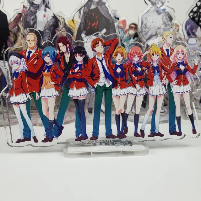 Anime Classroom of the Elite Action Figures Stand Model Plate Ayanokouji  Kiyotaka Horikita Suzune Sakura Airi Acrylic Board 15cm - AliExpress