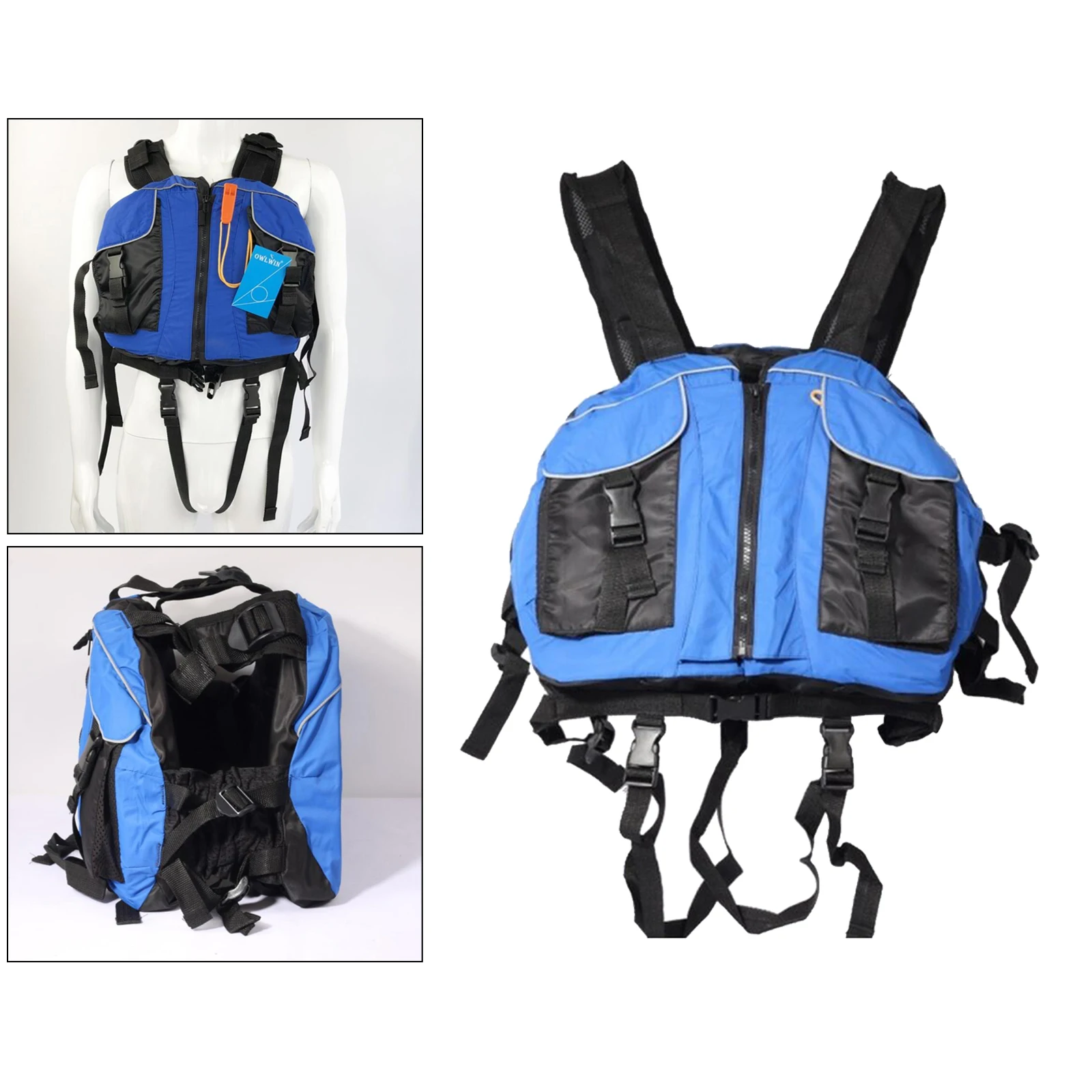 Breathable Life Jacket Life Vest Aid Watersport Personal Floatation Device