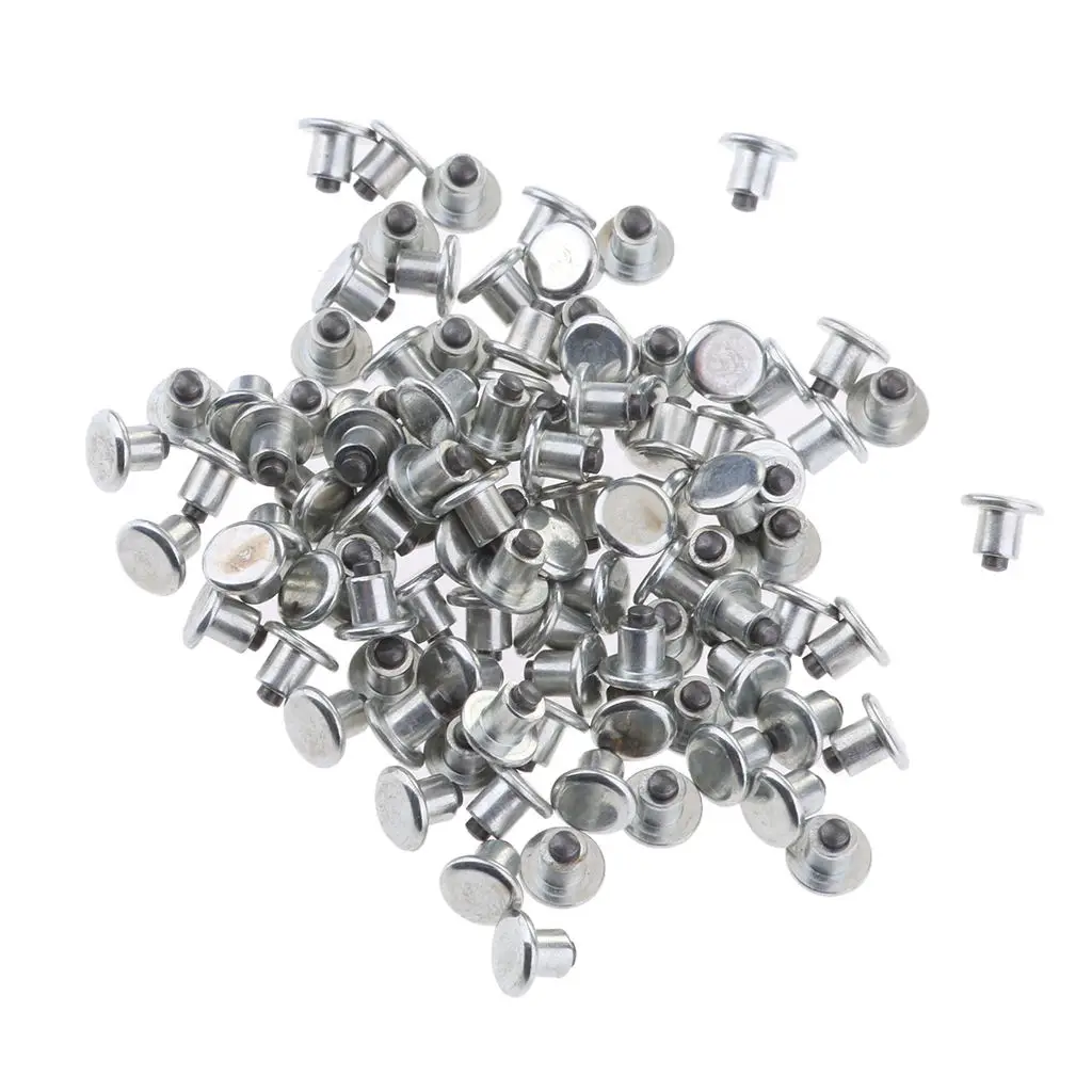 100pcs Anti-Skid Screw Stud Wheel Tyre Snow Tire Spikes For Bicycles Scooter