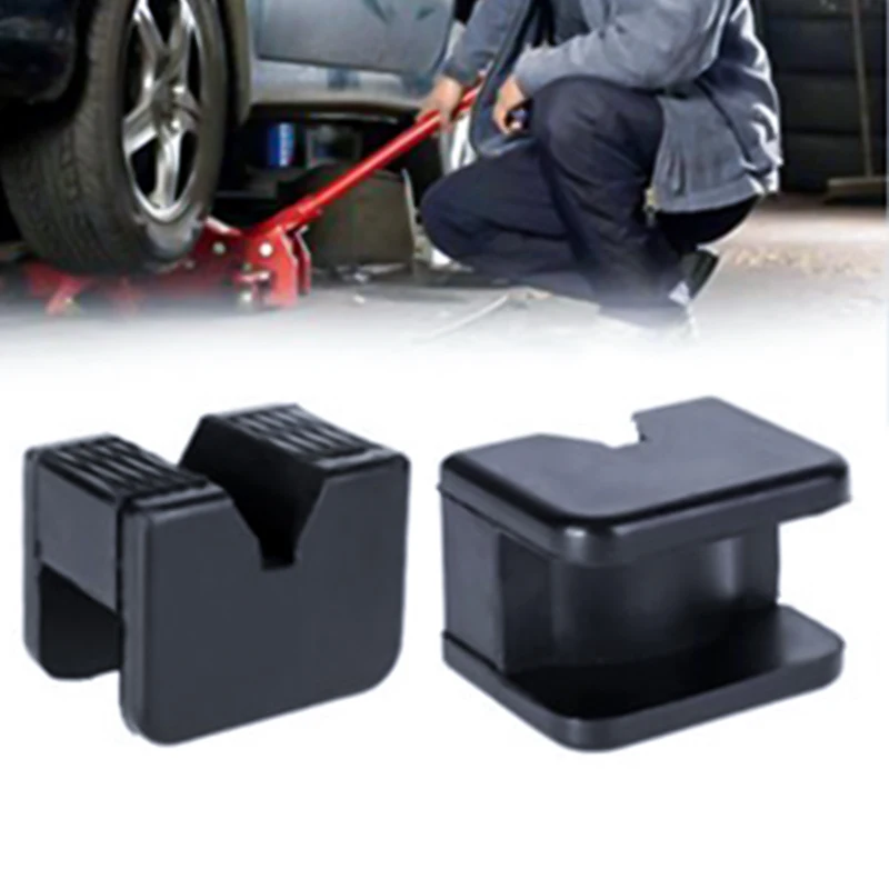 Rubber Pad in 5 Sizes for Car Jack Lifting Platform Trolley Jack Axle Stand Rubber Block Universal Rubber Block for Car SUV Tyre Change Workshop Protection Car 75 x 25 on Both Sides Waffle 