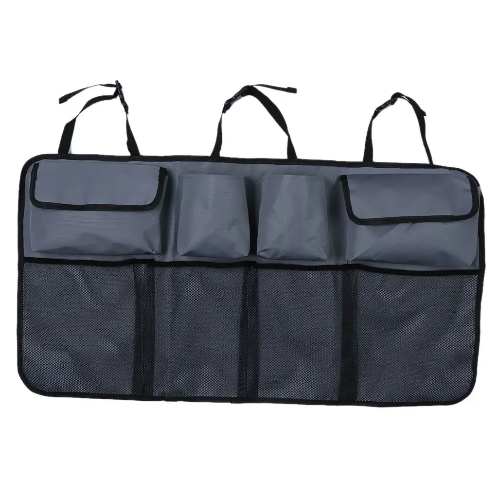 Car Backseat Bag Trunk Organizer Storage Bag Mesh Hanging Pocket