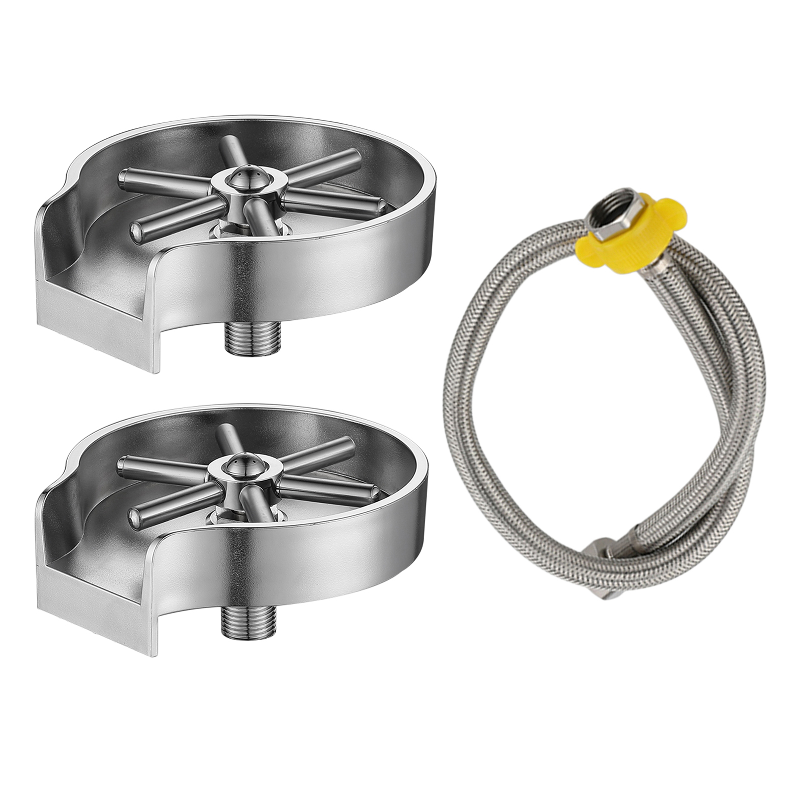 High Pressure Glass Cup Rinser for Kitchen Sinks Beer Coffee Milk Tea Cup Pitcher Cleaner Glass Rinser Cafe Pubs Cafe Restaurant