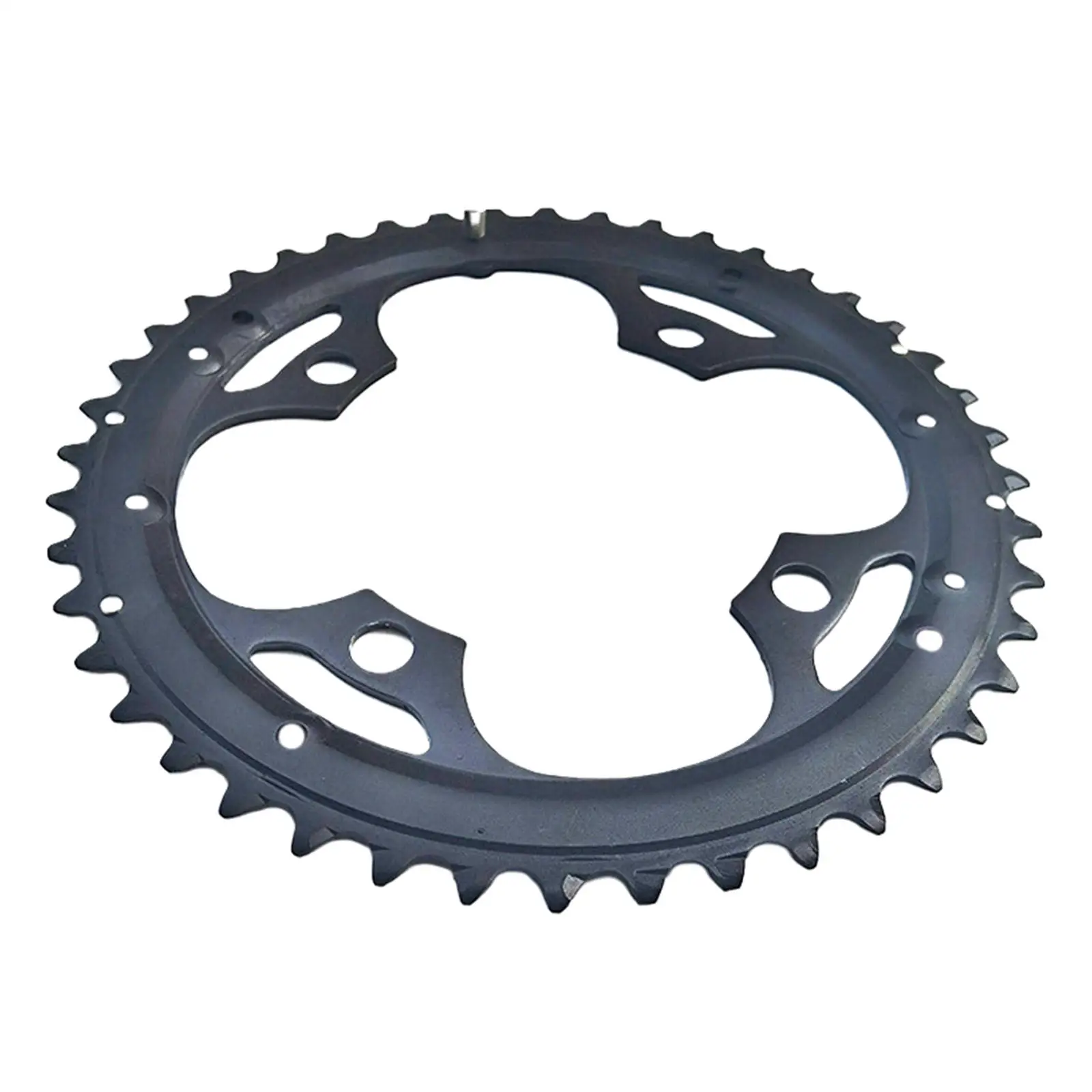 Bike Single Chainring 104 BCD Aluminum Alloy Black 44T Bicycle Narrow Wide Chainring for 8 9 Speed Fat Bikes Mountain Bike