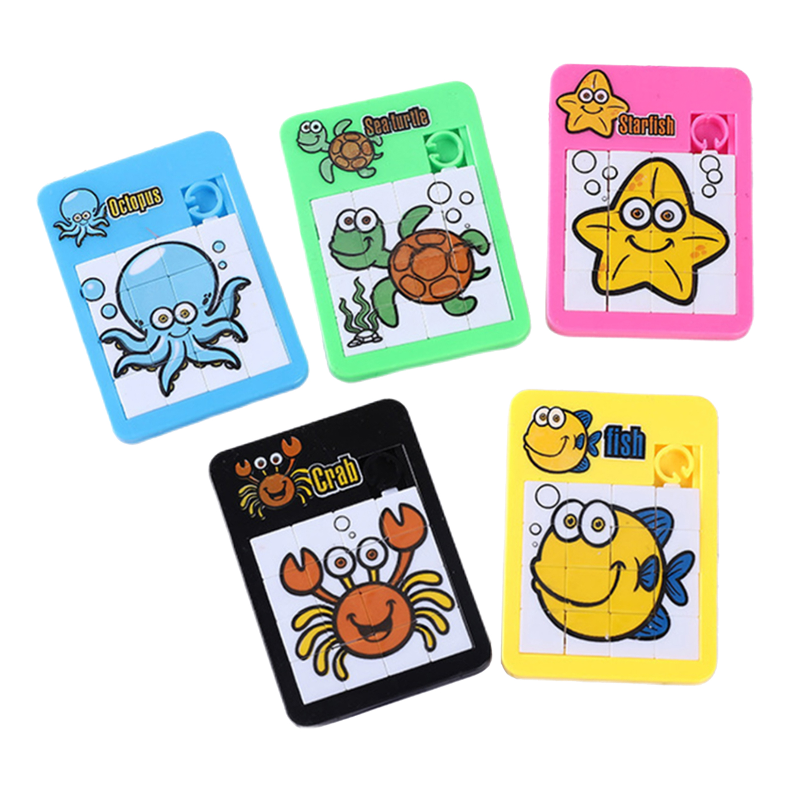 Cartoon Animal Jigsaw Puzzles Toys Matching Game Educational Learning Toys