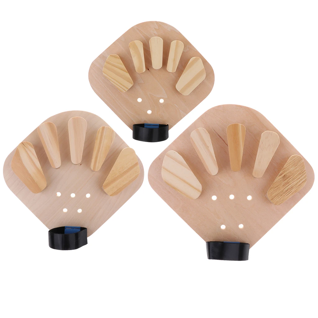Portable Wooden Finger Separator Splint Finger Rehabilitation Equipment