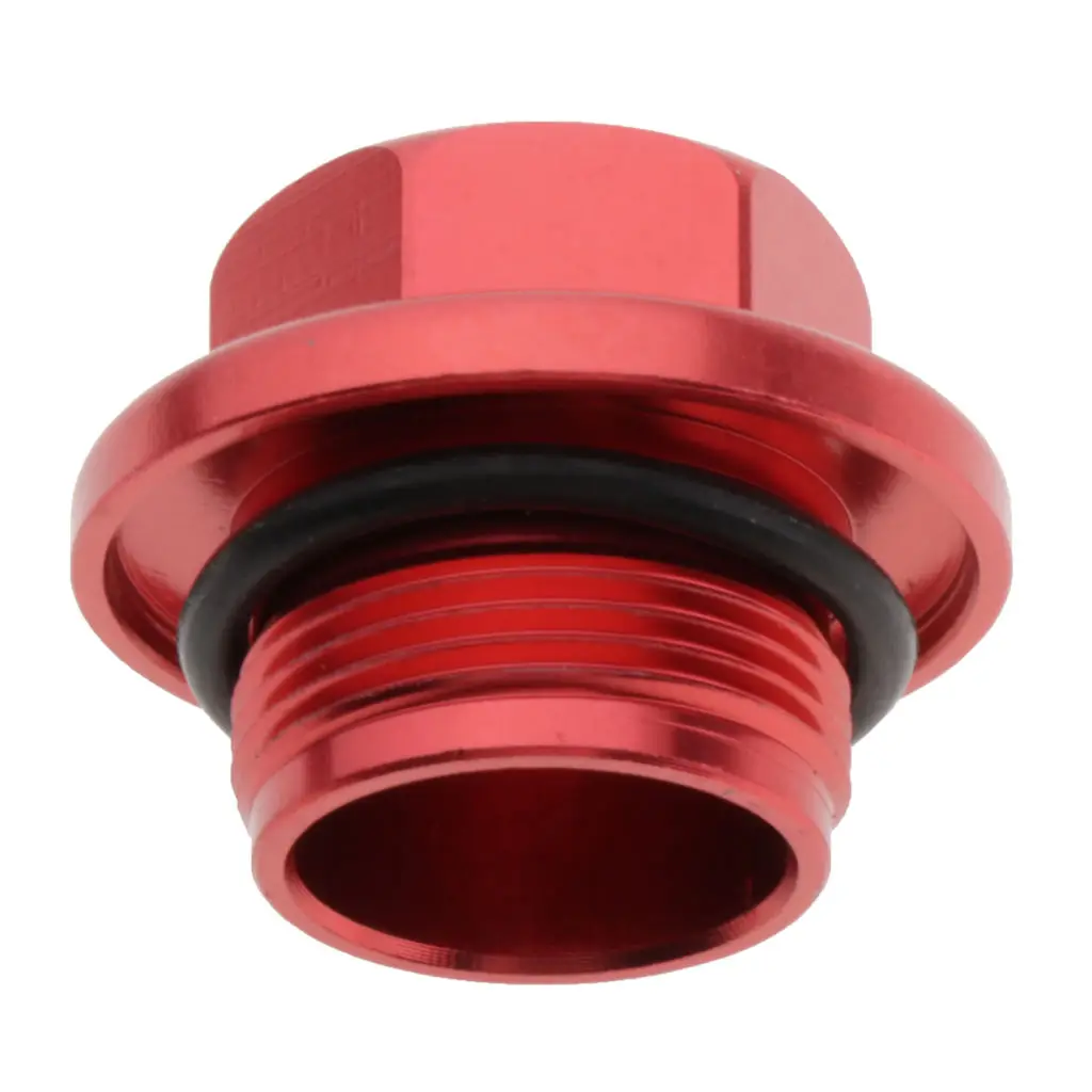 CNC Motorcycle Carburetor Drain Plug For  SX EXC XCFW 65 450 2000-2019 Red