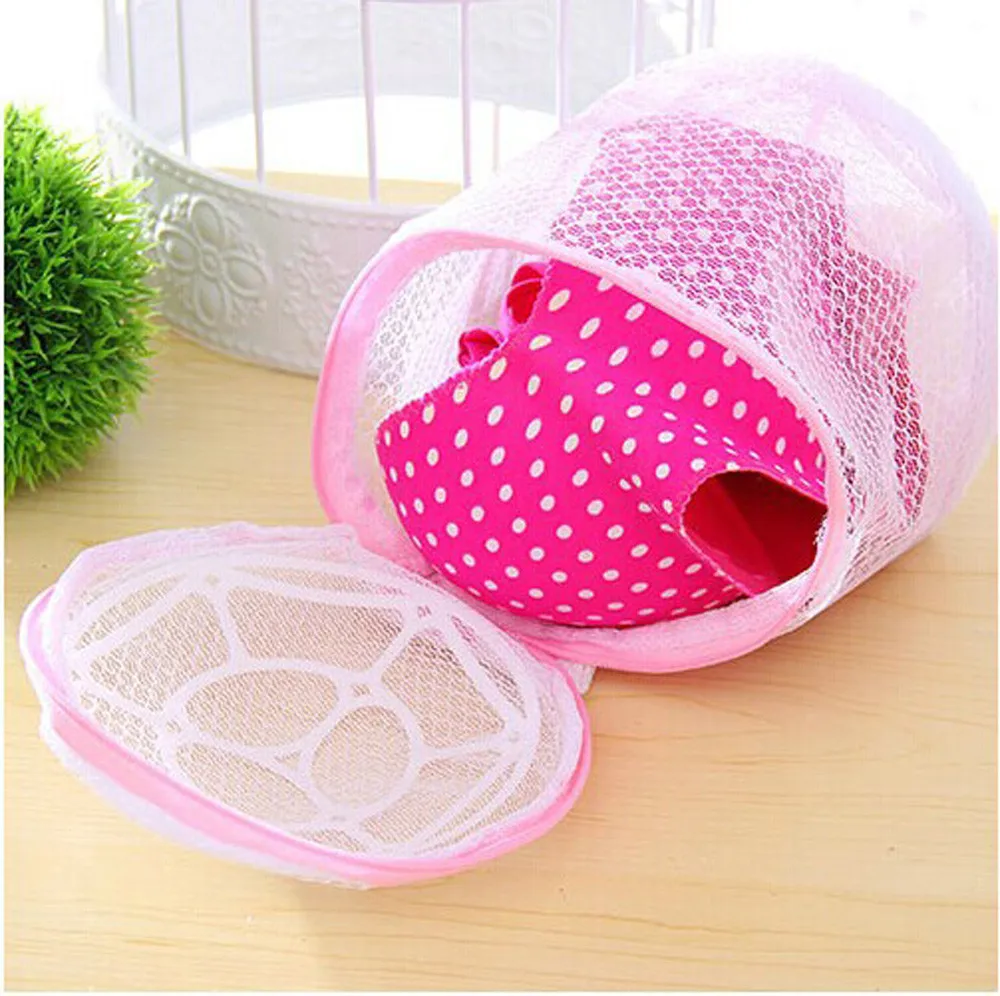 rolling laundry basket Home folding mesh laundry bag high quality underwear socks laundry net bag durable and efficient cleaning clothing laundry bag white wicker laundry basket