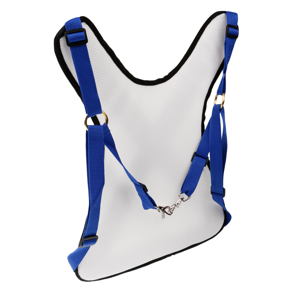 Soft Mesh Adjustable Strap Fishing Shoulder Back Harness Thick Padded Jacket