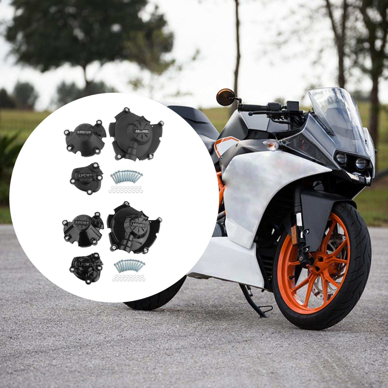 Motorbike Engine Guard Protective Cover for Yamaha Mt-10 2015-2021 Direct Replaces Accessories Black Durable