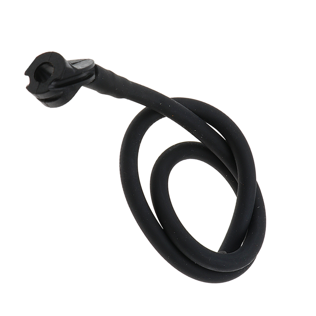 Black Rubber Archery Bow Tube Peep Sight Peepsight Tubing 4.8mm Hole Size