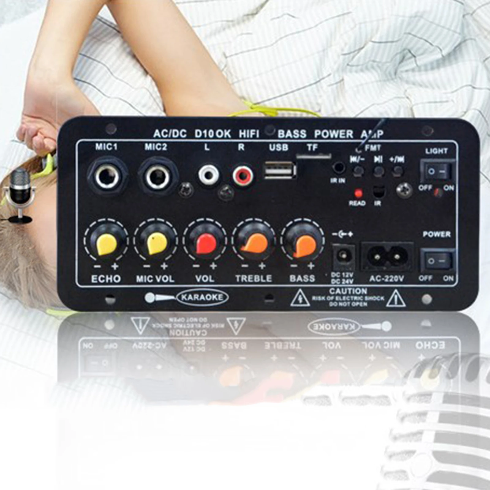 Bluetooth Board Speaker 30-120W Home Karaoke Subwoofer Mono AMP Module High Power Digital Power Amplifiers