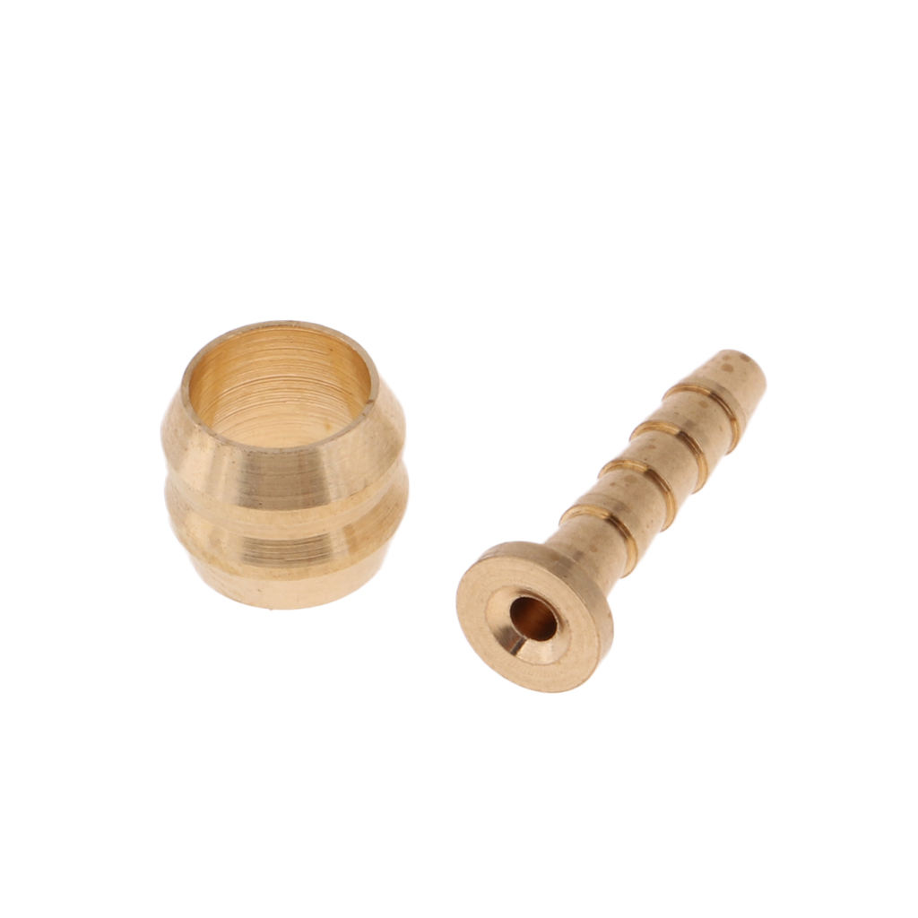 10 Pairs Bike BH90/BH59 Hydraulic Disc Brake Hose Connector Insert Olive Set Connecting Kit