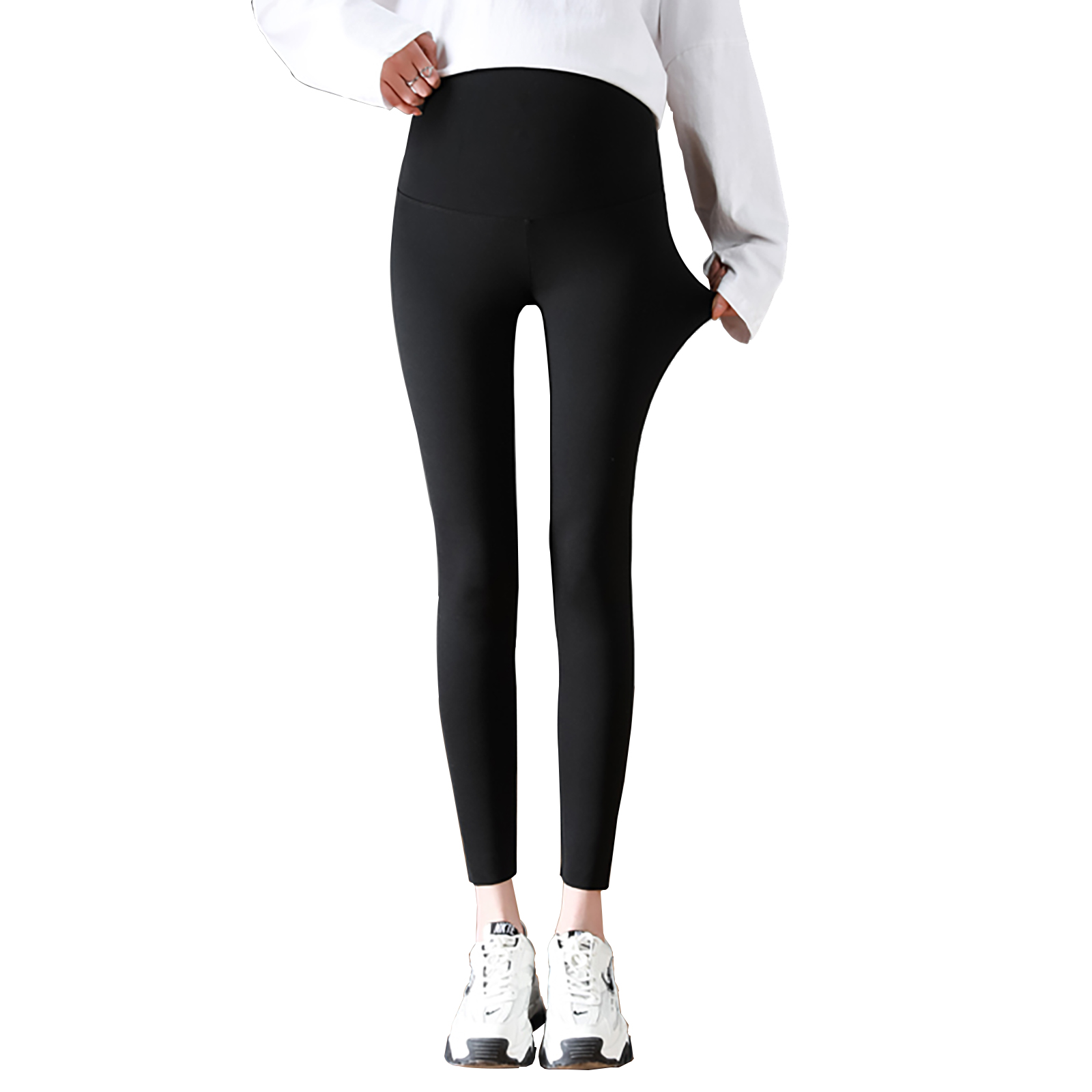 Maternity Pants Shark Leather Pants 