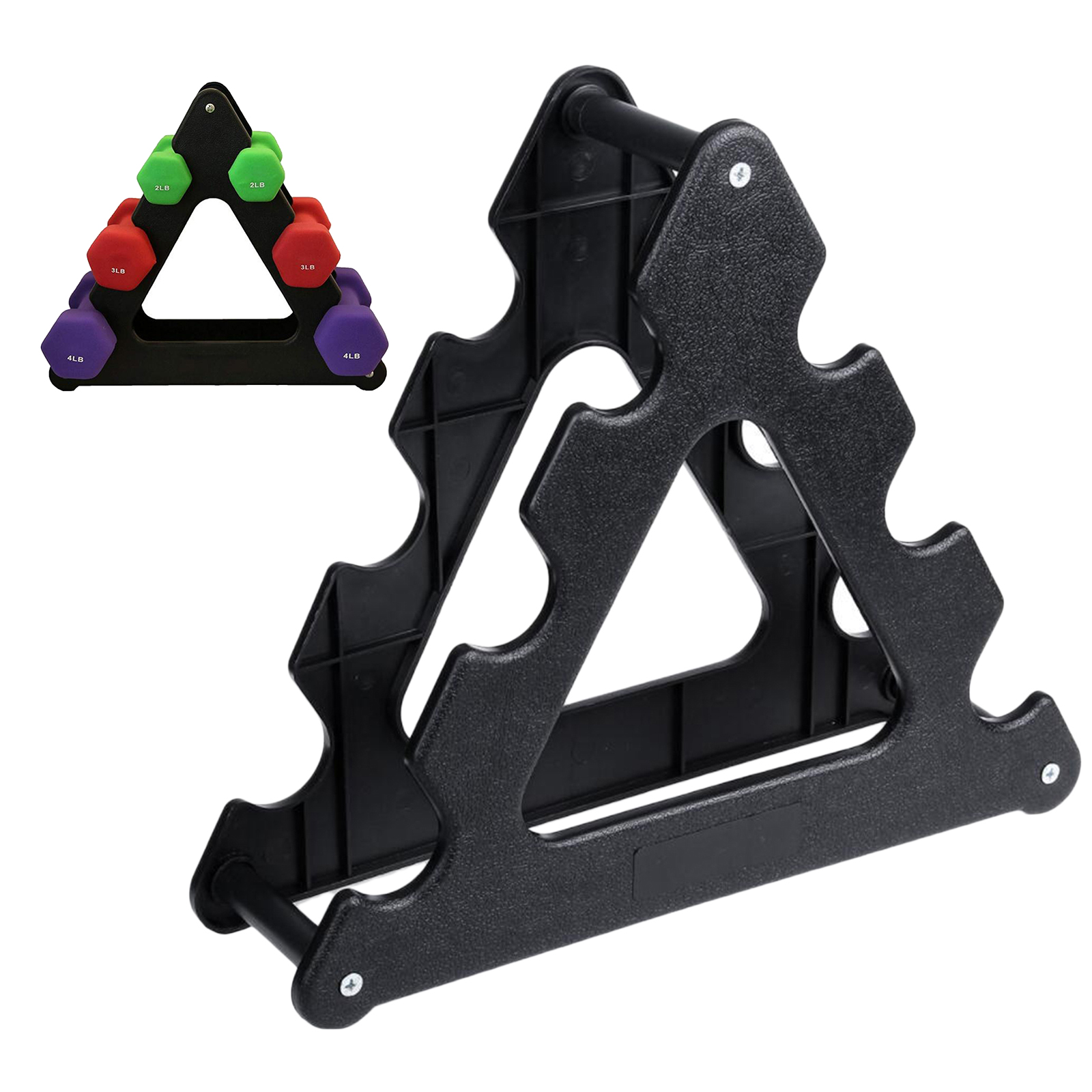 Solid Dumbbell Rack Home Stands Tree Bracket Vertical Holder Sorting Bracket