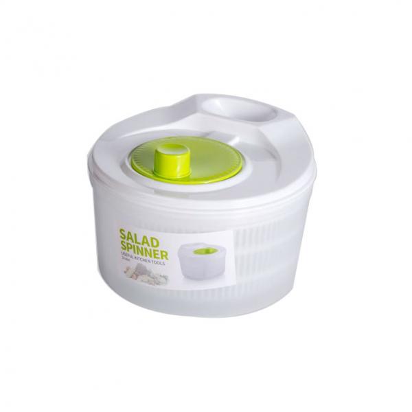 1pc 5L Salad Spinner Vegetable Washer BPA Free and Quick Dry Anti-Wobble Tech Shaker