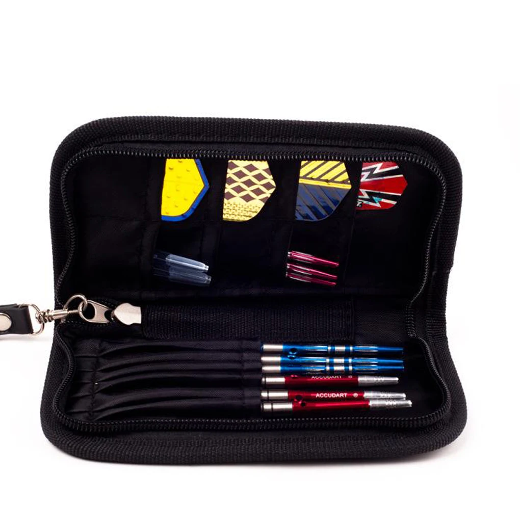 Portable Oxford Cloth Dart Case Holds 12 Darts Steel Tip Darts Storage Bag