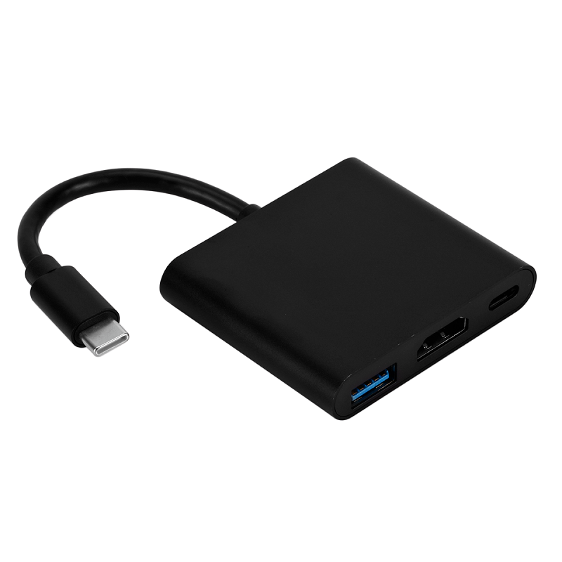 Conversor de Usb Drive com pd para Macbook 3.1 tipo c para Hdmi Compatível com 4k para Samsung Dex com Modo Pro - Air 2022 4 hdmi, compatível com 4k, para samsung dex,