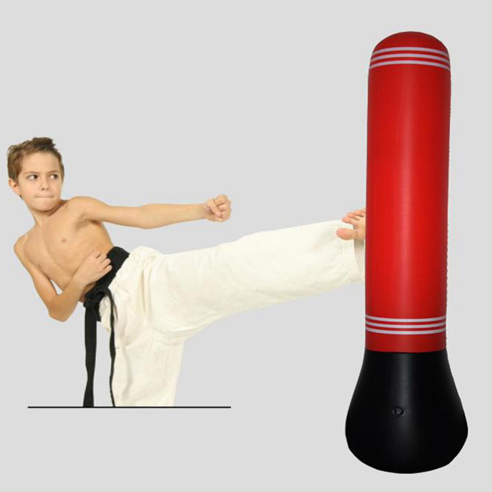 Inflatable Punching Bag Children Boxing Toy Training Bag Relieving Pressure