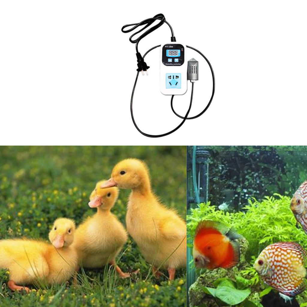 Humidity Controller Switch Socket Regulator Sensor for Mushroom Warehouse