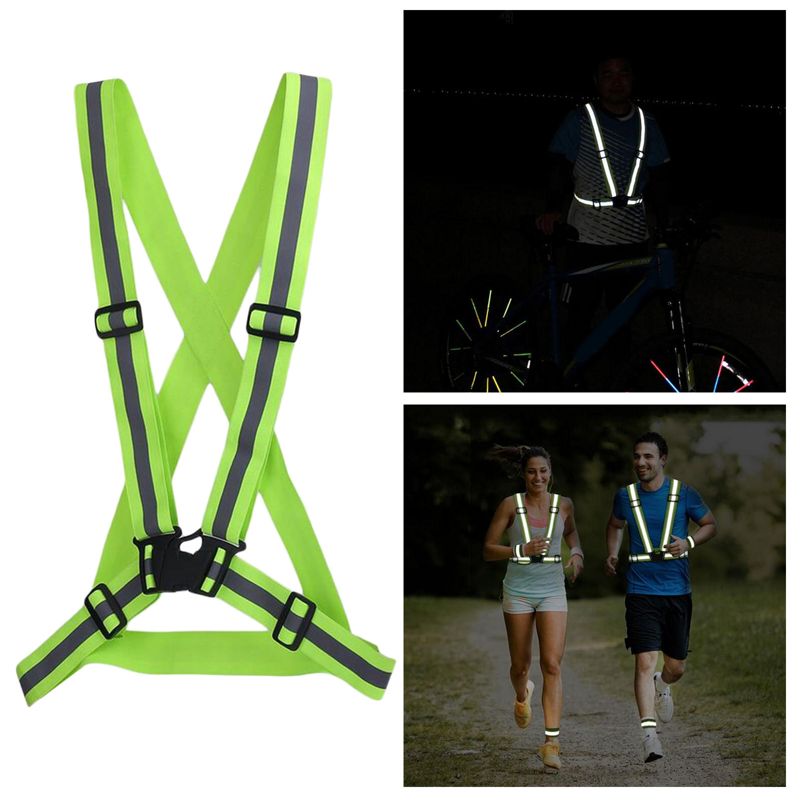reflective vest belt