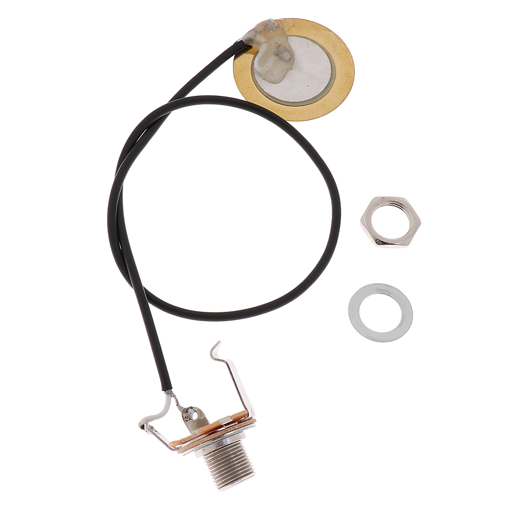 Pickup Violin Transducer Amplifier Piezo Sensor Replacement Instrument Part