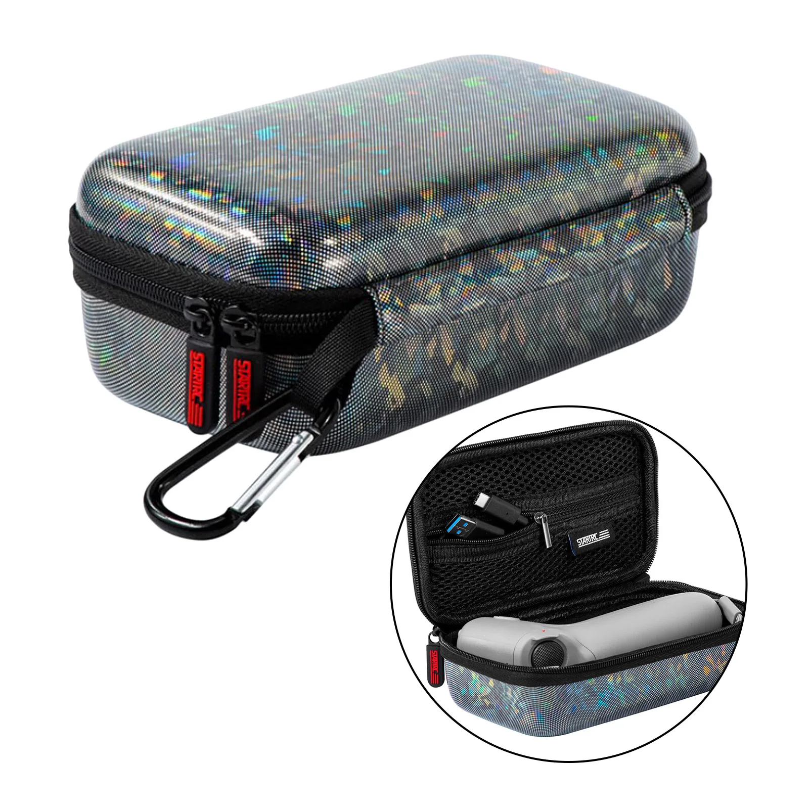 Carrying Case for DJI FPV Portable Storage Bag Carrying Case Mini Drone/Transmitter and Accessories (for Drone)