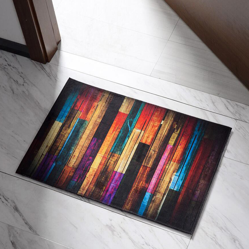 MagiDeal Anti-skid Kitchen Runner Carpet Door Mat Bathroom Floor Rug Hallway