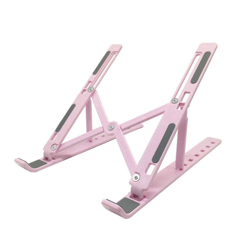 Laptop Stand Tablet Holder Desktop Foldable Holder Adjustable Riser Bracket Portable Holder Notebook & Tablet Accessories