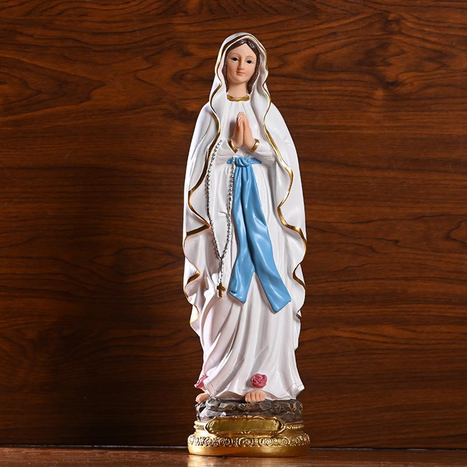 Resin Madonna Blessed Holy Virgin Our Lady of Heavy Mary Statue Figure Chris